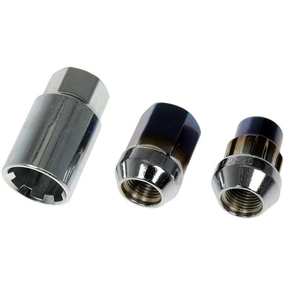 Dorman 713-275T Wheel Lug Nut for Specific Models, Ti-Blue Chrome (Pack of 20)