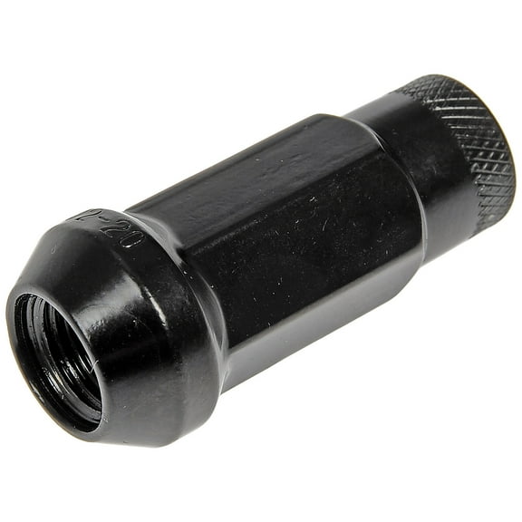 Dorman 713-285A Wheel Lug Nut for Specific Models, Black (Pack of 20)
