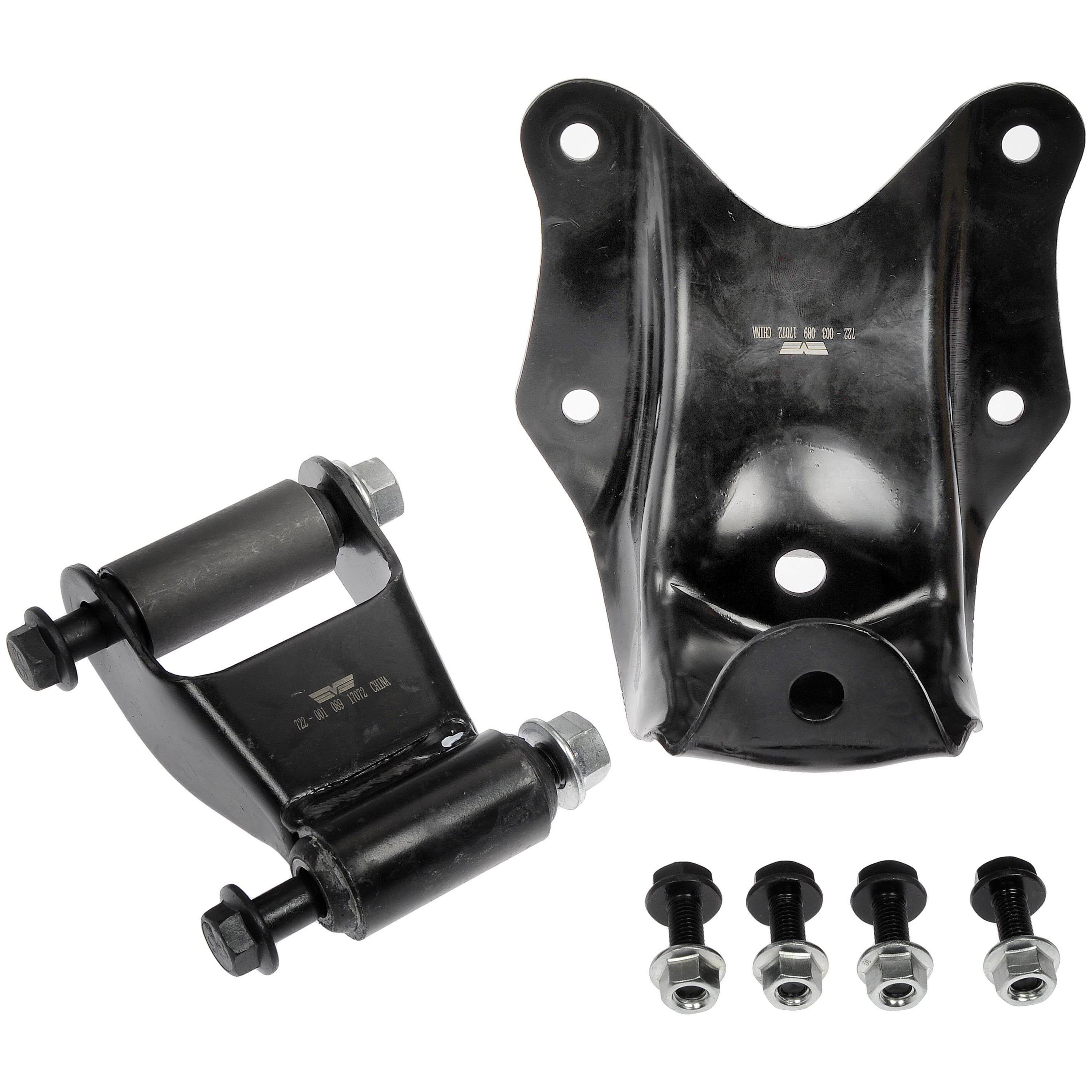 Dorman 722-100 Rear Leaf Spring Shackle and Bracket Kit for Specific Ford Models