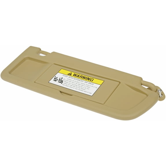 Dorman 74052 Passenger Side Sun Visor Assembly for Specific Honda Models, Beige