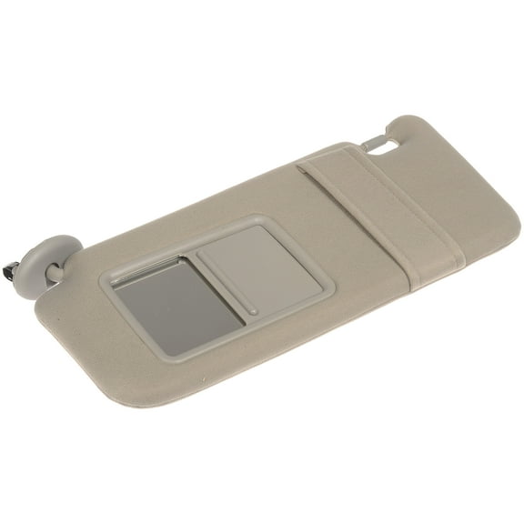 Dorman 74057 Driver Side Sun Visor Assembly for Specific Toyota Models, Gray