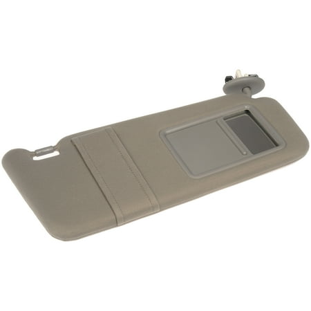 Dorman 74060 Passenger Side Sun Visor Assembly for Specific Toyota Models, Gray