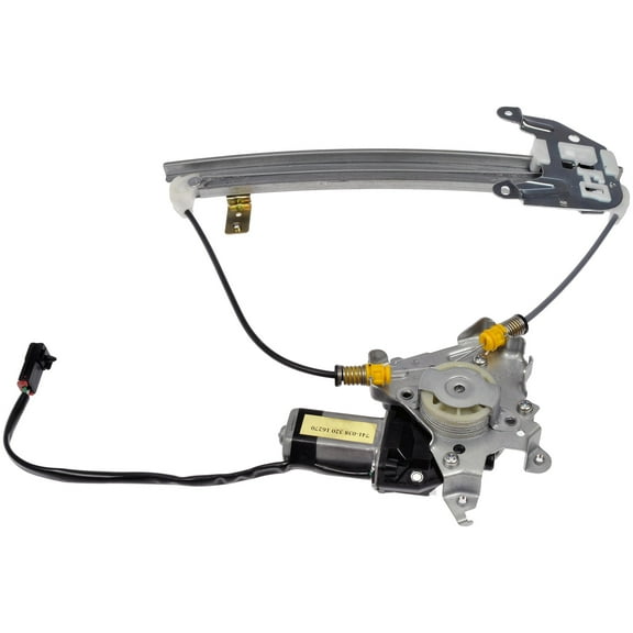 Dorman 741-038 Rear Driver Side Power Window Motor and Regulator Assembly for Specific Nissan Models