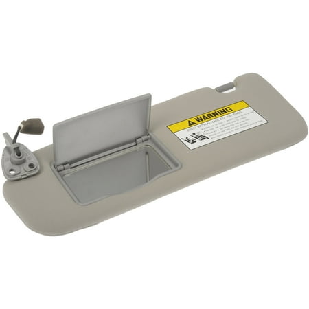 Dorman 74204 Driver Side Sun Visor Assembly for Specific Hyundai Models, Gray