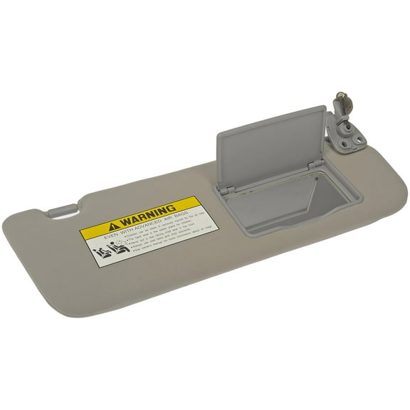 Dorman 74205 Passenger Side Sun Visor Assembly for Specific Hyundai Models, Gray