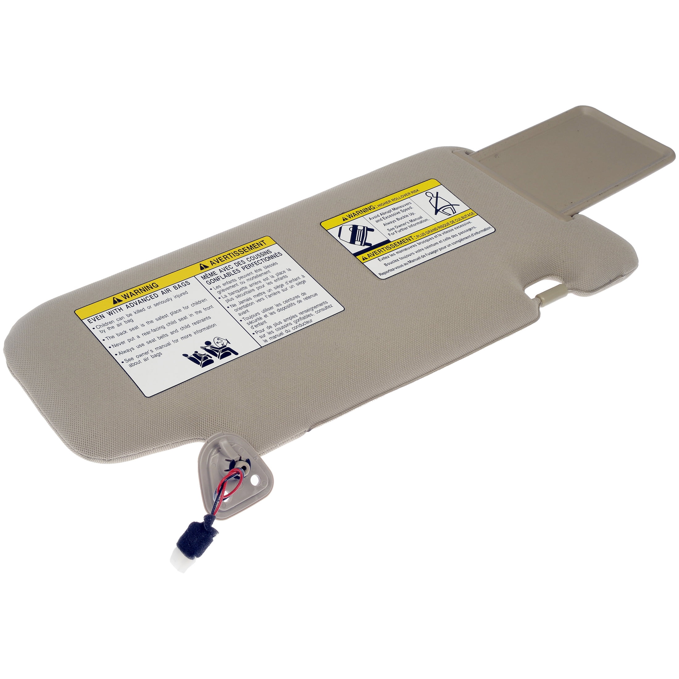 ゆうみ Dorman 74209 Driver Side Sun Visor for Specific Nissan Models, Tan