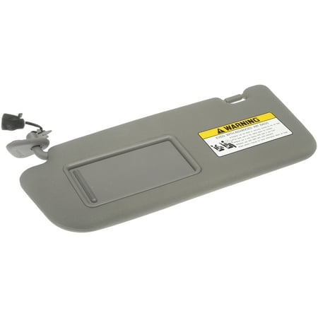 Dorman 74211 Driver Side Sun Visor Assembly for Specific Hyundai Models, Atlas Gray