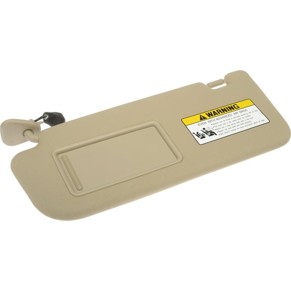 Dorman 74212 Driver Side Sun Visor Assembly for Specific Hyundai Models, Beige