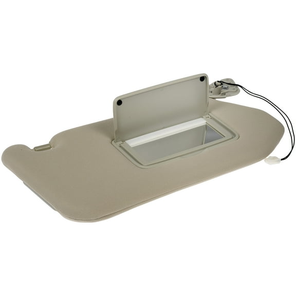 Dorman 74216 Passenger Side Sun Visor Assembly for Specific Nissan Models, Beige