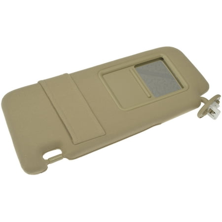 Dorman 74219 Driver Side Sun Visor Assembly for Specific Toyota Models, Beige