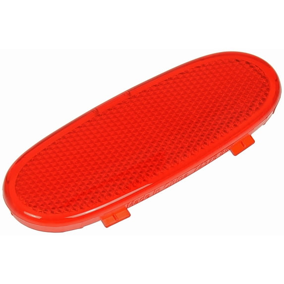 Dorman 74378 Door Reflector Front for Specific Chrysler / Dodge Models, Red
