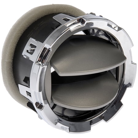 Dorman 74991 HVAC Vent for Specific Ford Models, Gray; Chrome