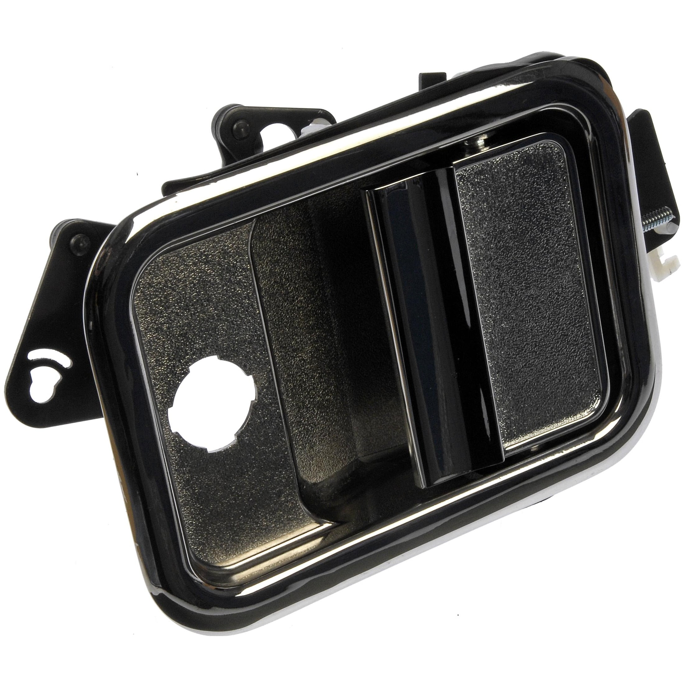 Dorman 760-5204 Front Passenger Side Exterior Door Handle for Specific Freightliner Models, Chrome (Black Hardware)