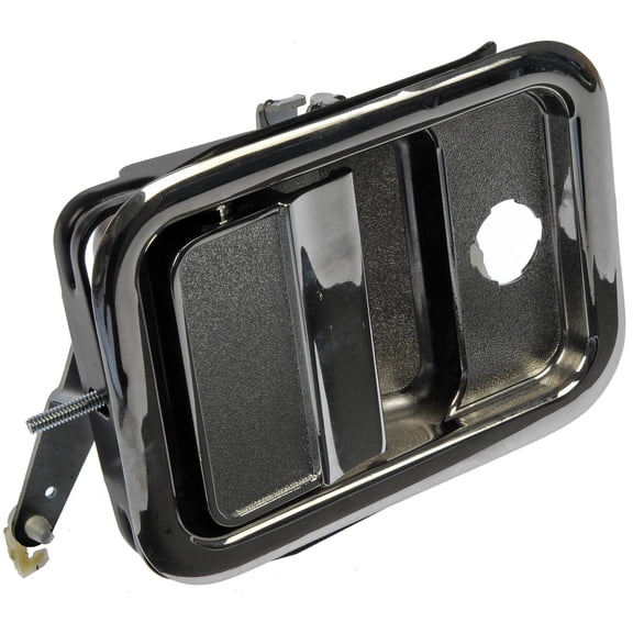 Dorman 760-5206 Front Passenger Side Exterior Door Handle for Specific Freightliner Models, Chrome (White Hardware)