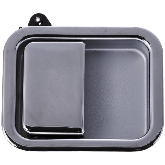 Dorman 760-5504 Front Driver Side Exterior Door Handle for Specific Volvo Models, Silver; Chrome