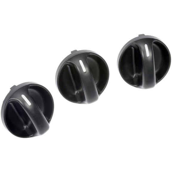 Dorman 76300 Temperature Control Knobs for Specific Toyota Models (Pack of 3)