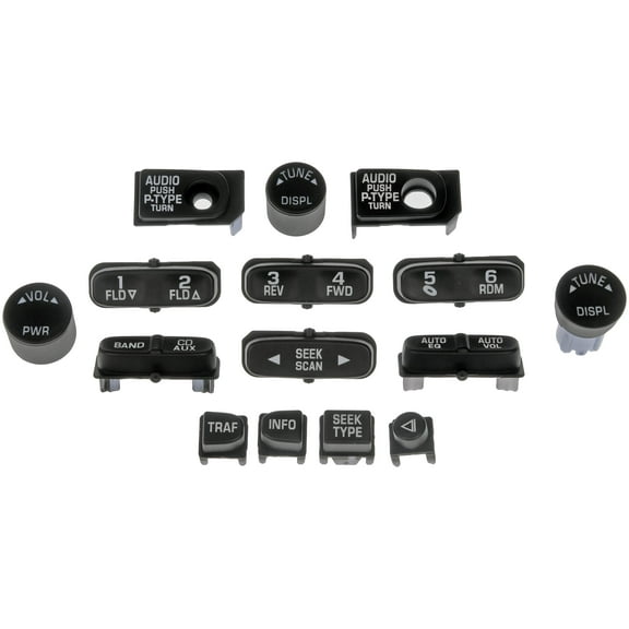 Dorman 76822 Radio Button Assortment for Specific Models