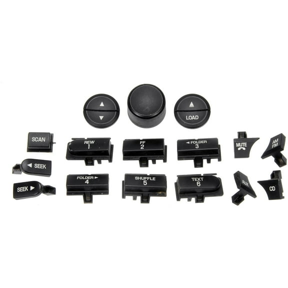 Dorman 76823 Radio Buttons Assembly for Specific Ford Models