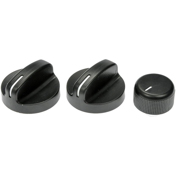 Dorman 76829 Temperature Control Knob Assortment for Specific Chrysler / Dodge / Eagle Models