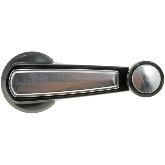 Dorman 76914 Window Crank Handle for Specific Chevrolet / GMC Models, Black and Chrome