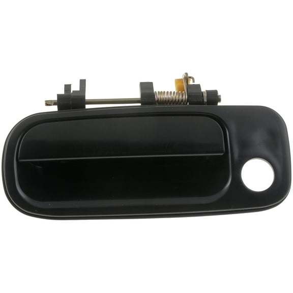 Dorman 77619 Front Driver Side Exterior Door Handle for Specific Toyota Models, Smooth Black