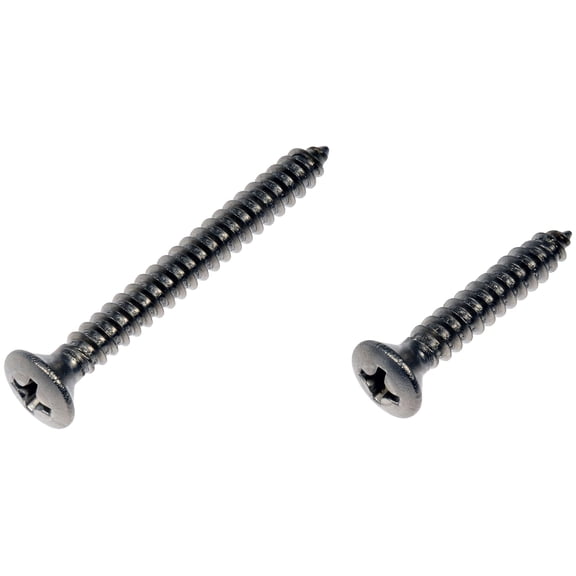 Dorman 784-120D Self Tapping Screws - Stainless Steel - Oval Head - No.8 X 1 In., 1-1/2 In. (Pack of 8)
