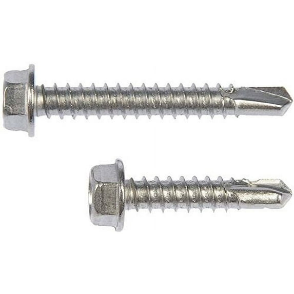 Dorman 784-175 12" x 1" Stainless Steel Self-Drilling Screw