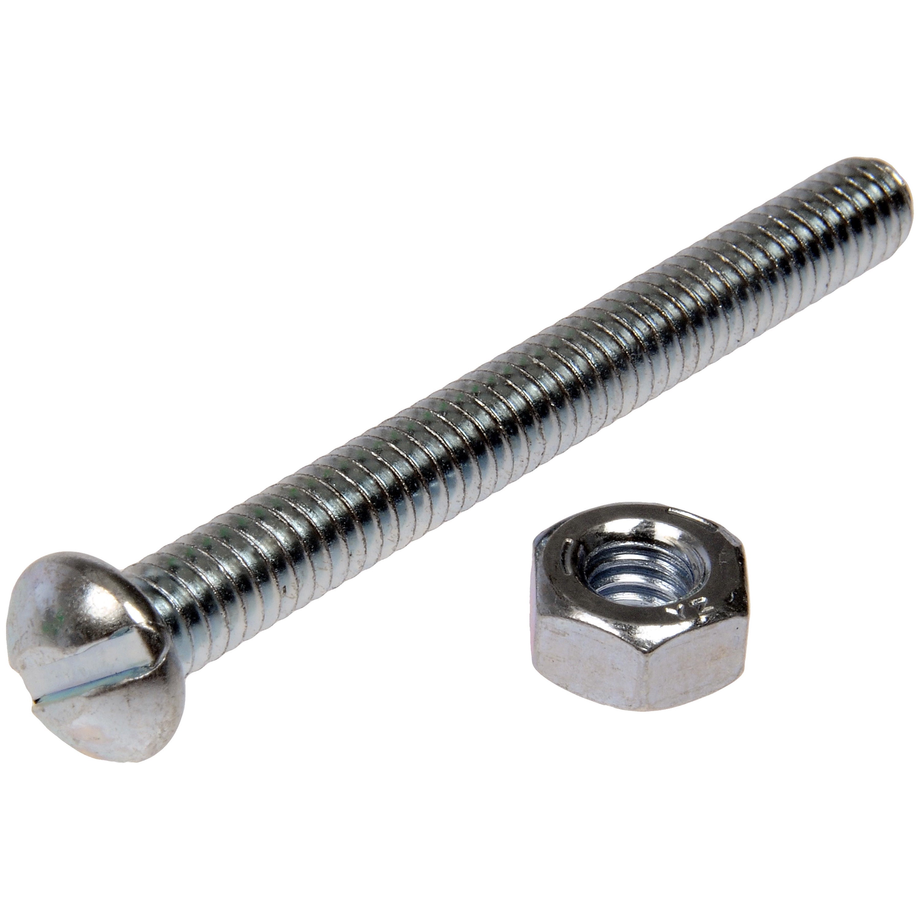 Dorman 784-612D Machine Screw With Nuts - 1/4 In.-20 X 2 In., 2-1/2 In. (Pack of 12)