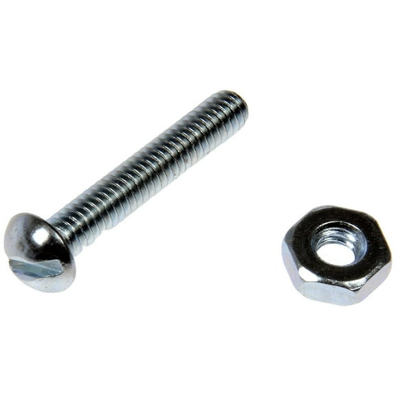 Dorman 784-710D Machine Screw With Nuts - No.8-32 X 1 In. (Pack of 12)