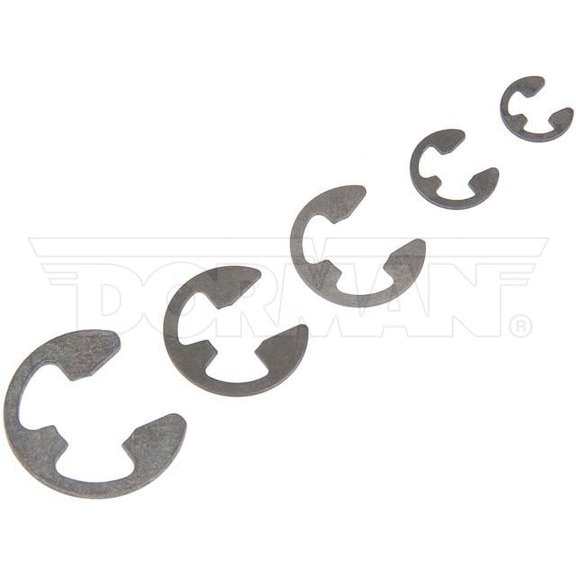 Dorman 784632 EClip Assortment 3/16 In., 5/32 In., 1/4 In., 5/16 In., 3/8 In.