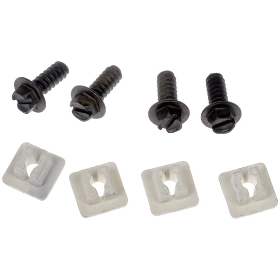Dorman 785-126D License Plate Fasteners - 1/4 In. X 5/8 In. (Pack of 8)