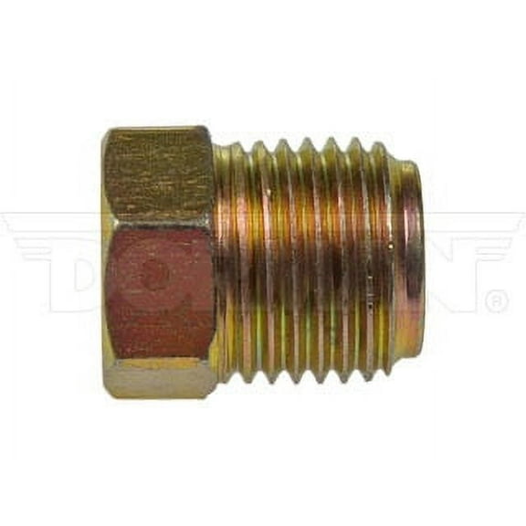 Dorman 785491 Inverted Flare Fitting-Steel Plug-1/4 In.