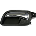 thumbnail image 1 of Dorman 79542 Front Driver Side Interior Door Handle for Specific Honda Models, Chrome Lever; Black Housing, 1 of 6