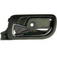 thumbnail image 1 of Dorman 79544 Rear Driver Side Interior Door Handle for Specific Honda Models, Chrome Lever; Black Housing, 1 of 5