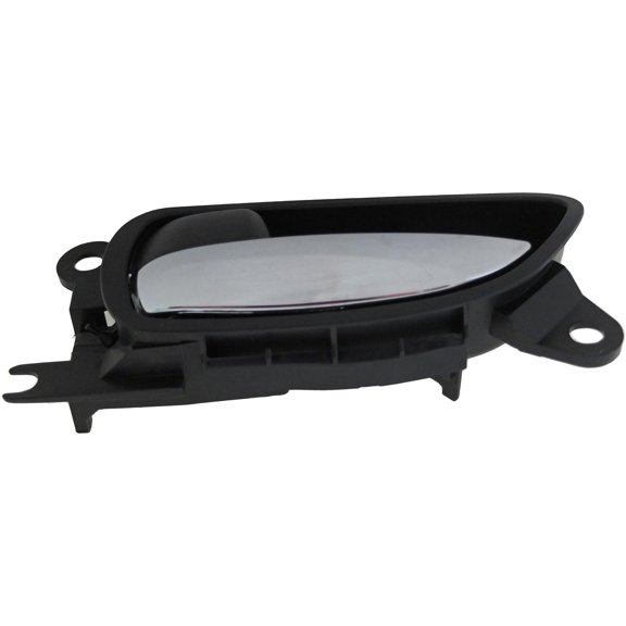 Dorman 79808 Front Driver Side Interior Door Handle for Specific Lexus Models, Chrome Lever; Black Housing