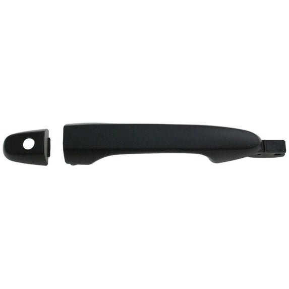 Dorman 79821 Front Driver Side Exterior Door Handle for Specific Honda Models, Smooth Black