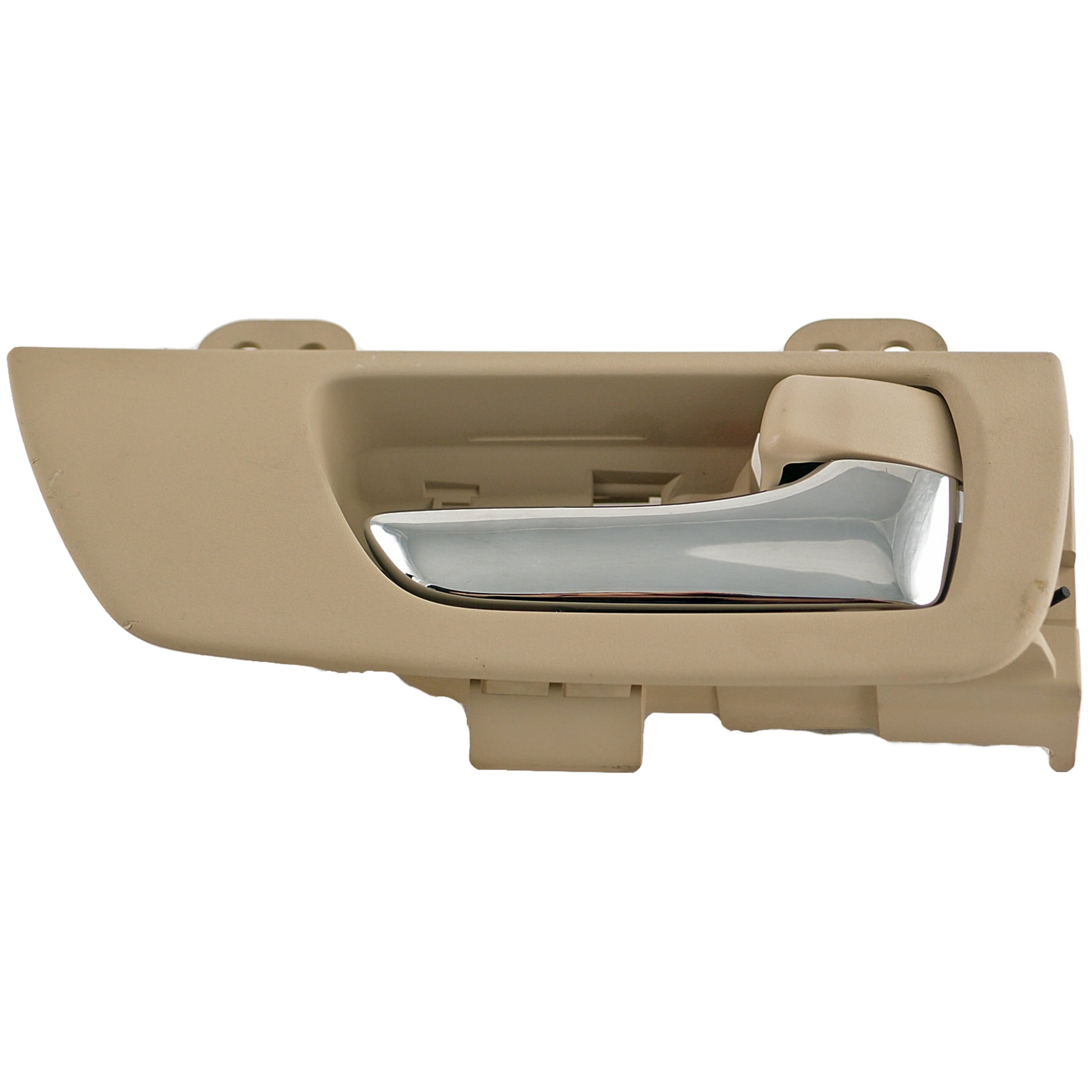 Dorman 79846 Front Passenger Side Interior Door Handle for Specific Lexus Models, Chrome Lever; Black Housing