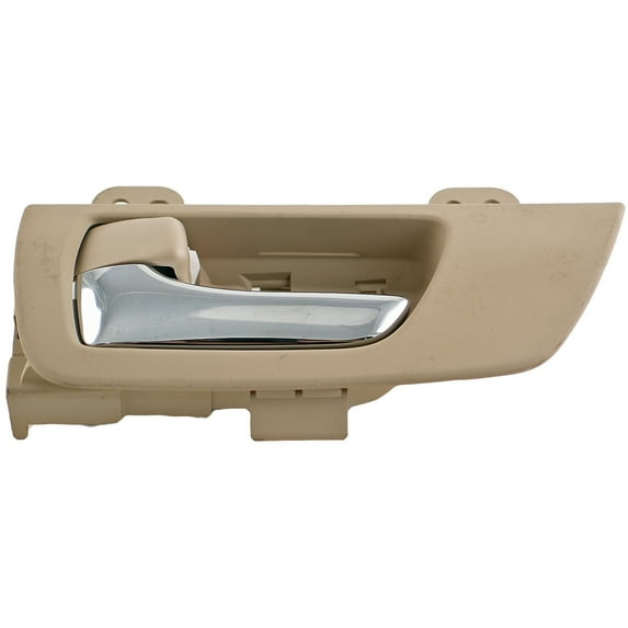 Dorman 79847 Front Driver Side Interior Door Handle for Specific Lexus Models, Chrome Lever; Black Housing