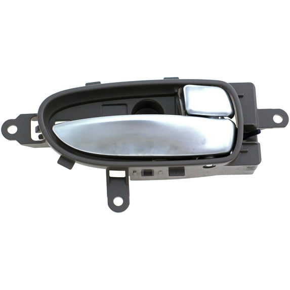 Dorman 79996 Interior Door Handle for Specific Nissan Models, Silver; Beige Housing