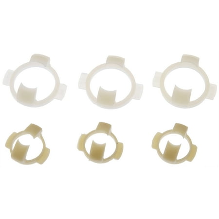 Dorman 800-014 3 Each - 1/4 In. And 1/2 In. Fuel Line Retaining Clip Assortment , Pack of 6