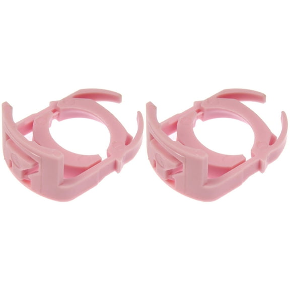 Dorman 800-042 Fuel Line Retaining Clip 5/16 In. Double Locking for Specific Ford / Lincoln Models, Pack of 2 Fits select: 2004-2006 FORD F150, 2006 LINCOLN MARK LT