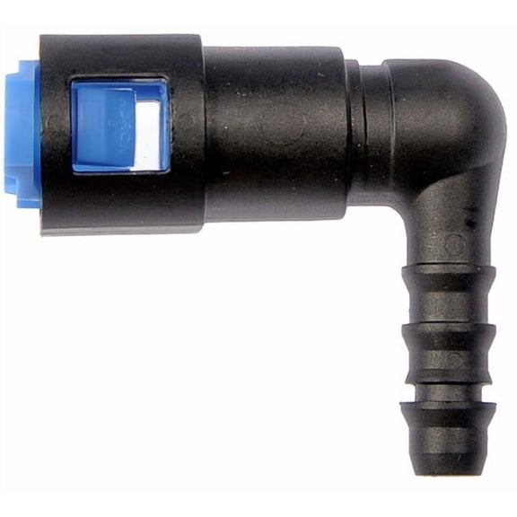 Dorman 800-091 Fuel Line Quick Connector 90 Degree Angle 3/8 In Steel To 5/16In Nylon Tubing (Pack of 2)