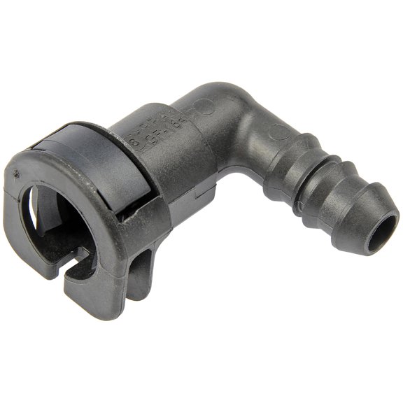 Dorman 800-125 Fuel Line Retaining Clip 3/8 In. Steel To 3/8 In. Nylon With 90 Degree Bend (Pack of 2)