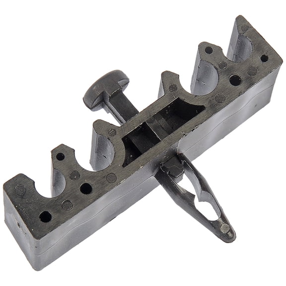Dorman 800-287 Brake Tubing Clips - (2) 1/4In. Slots and (2) 5/16In. Slots , Pack of 5