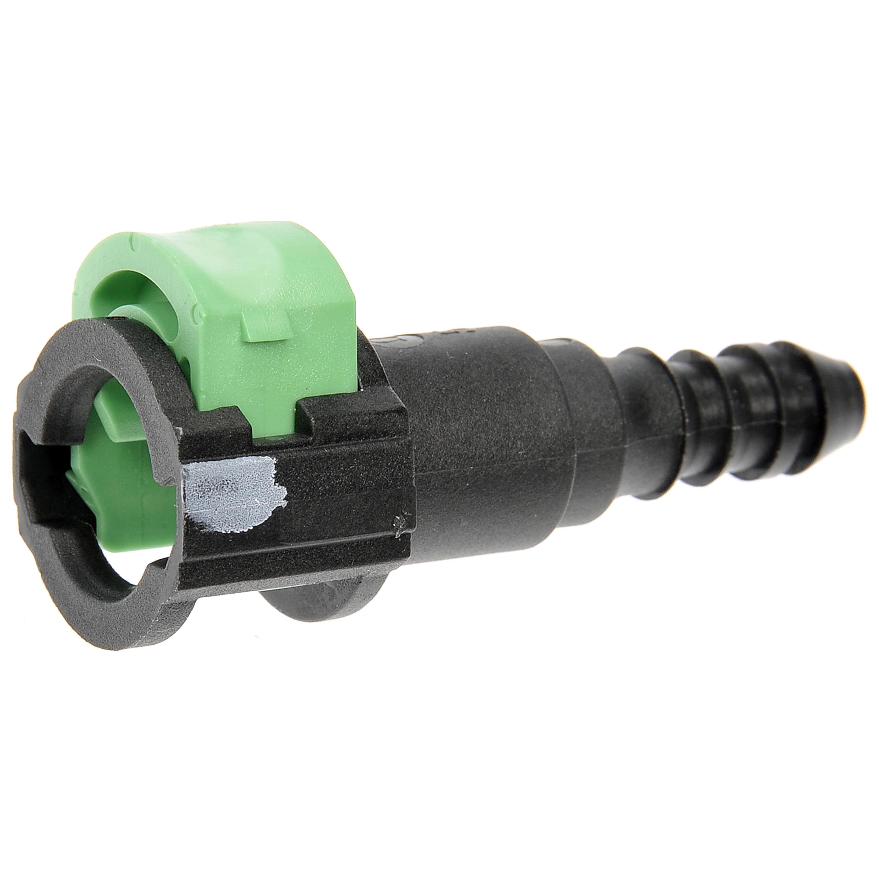 Dorman 800-974 5/16 In. Fuel Line Connector, Straight To 5/16 In. Barbed (Pack of 2)