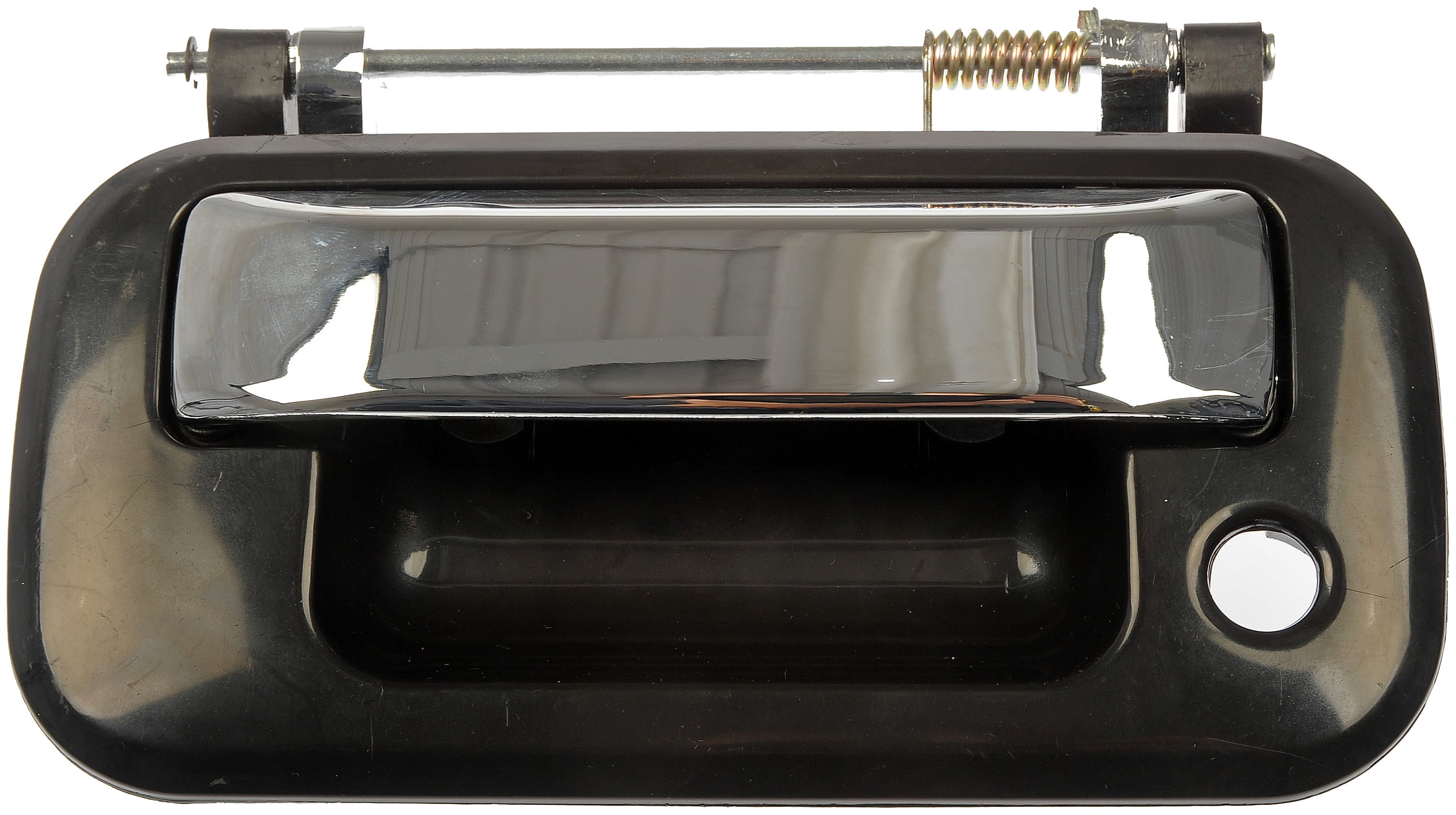 Dorman 80188 Tailgate Handle for Specific Ford / Lincoln Models, Chrome Lever and Black Housing