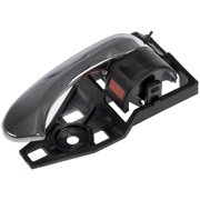 Dorman 80404 Interior Door Handle for Specific Toyota Models, Chrome Lever; Black Knob