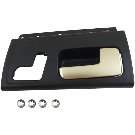 Dorman 80461 Front Passenger Side Interior Door Handle for Specific Lincoln Models, Black