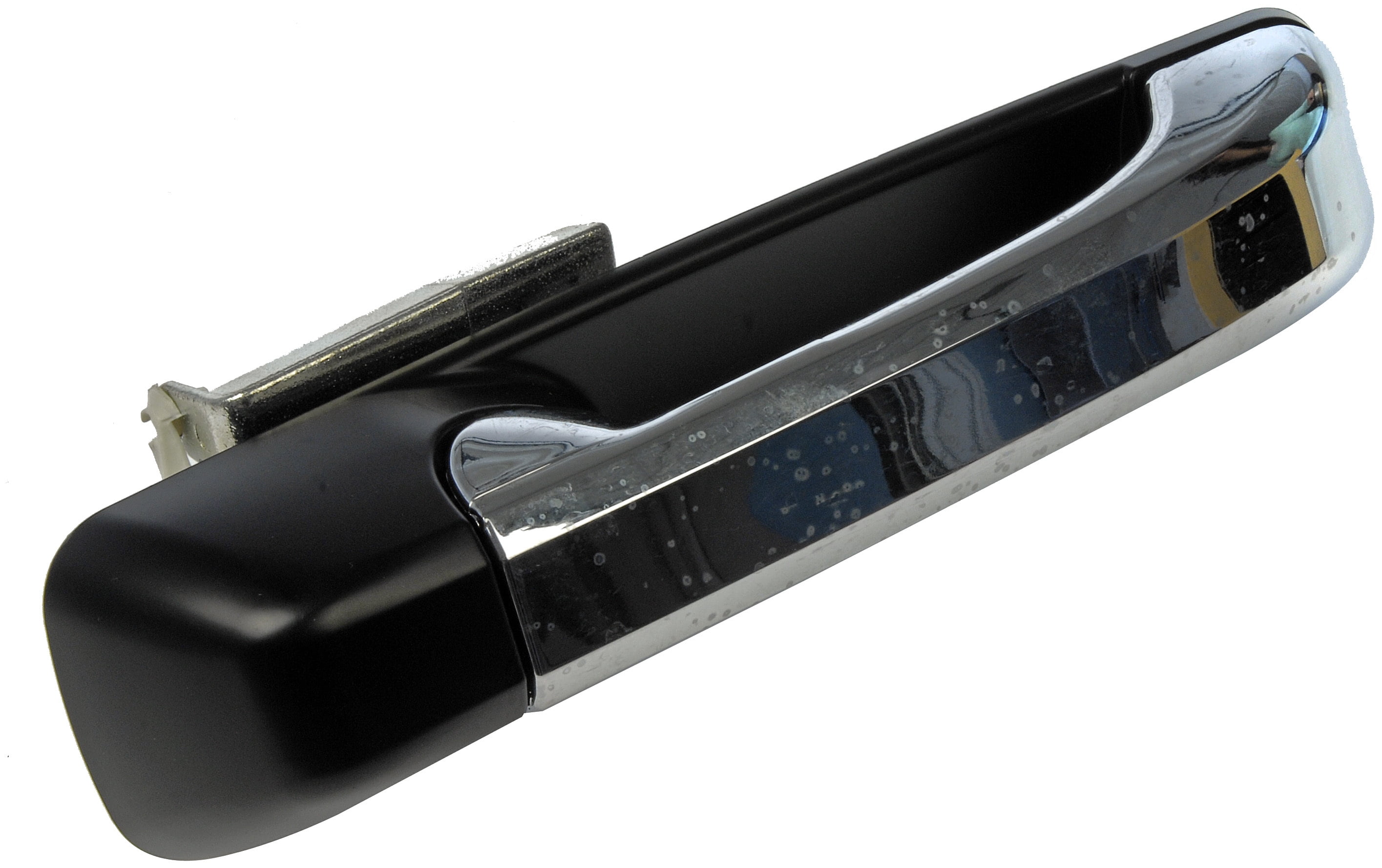 Dorman 81011 Exterior Door Handle for Specific Dodge / Ram Models, Chrome Lever and Black Housing