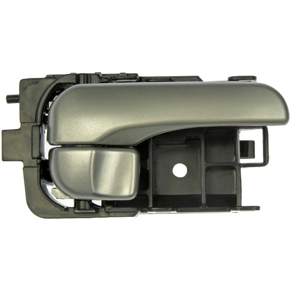 Dorman 81061 Interior Door Handle for Specific Nissan Models, Silver; Smooth